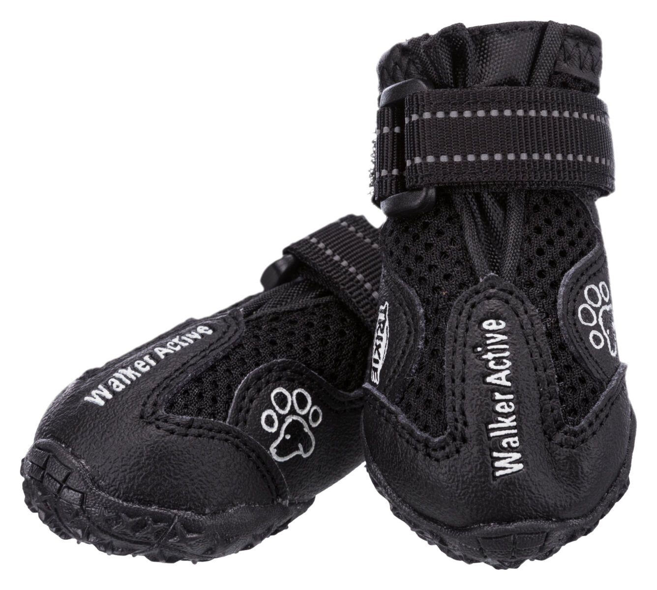 Ghete Protective pentru Câini Walker Active XL, 2 buc, Negru, Trixie Ghete Protective pentru Câini Walker Active XL, 2 buc, Negru, Trixie