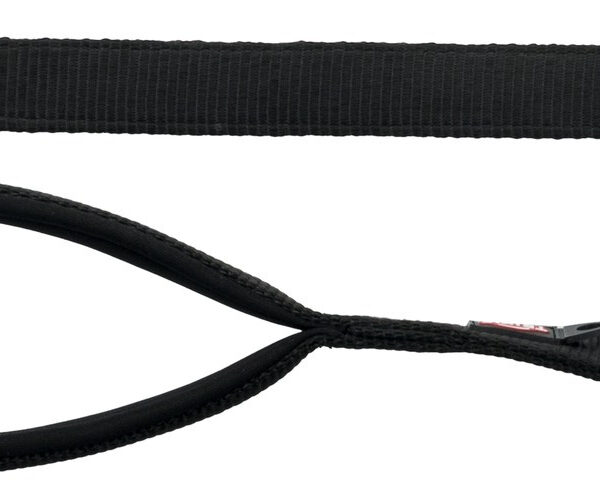 Lesa Trixie Premium Neagră XS-S, 1.20 m, pentru plimbări confortabile