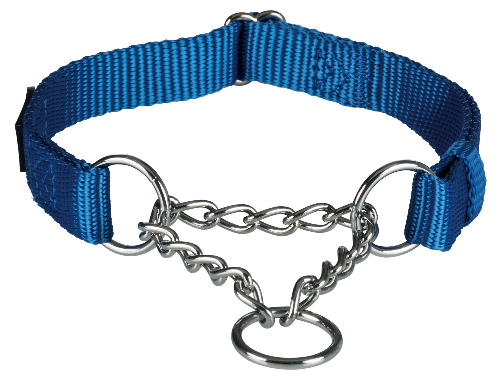Zgarda Semistrangulanta Trixie Albastră pentru Câini, M-L 35-50 cm Zgarda Semistrangulanta Trixie Albastră pentru Câini, M-L 35-50 cm