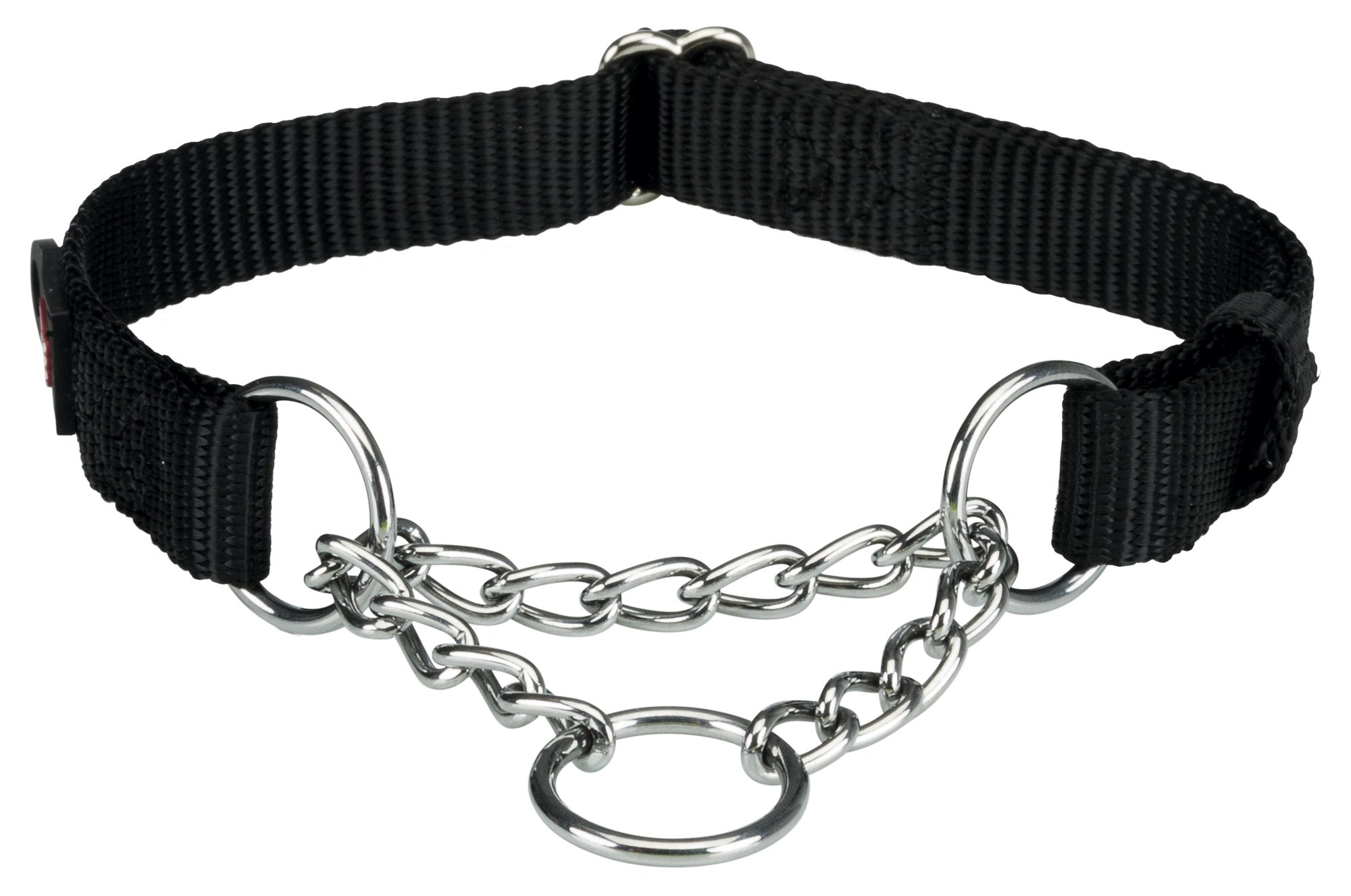 Zgarda Semistrangulantă Trixie pentru Câini, Ajustabilă, Neagră, L-XL Zgarda Semistrangulantă Trixie pentru Câini, Ajustabilă, Neagră, L-XL