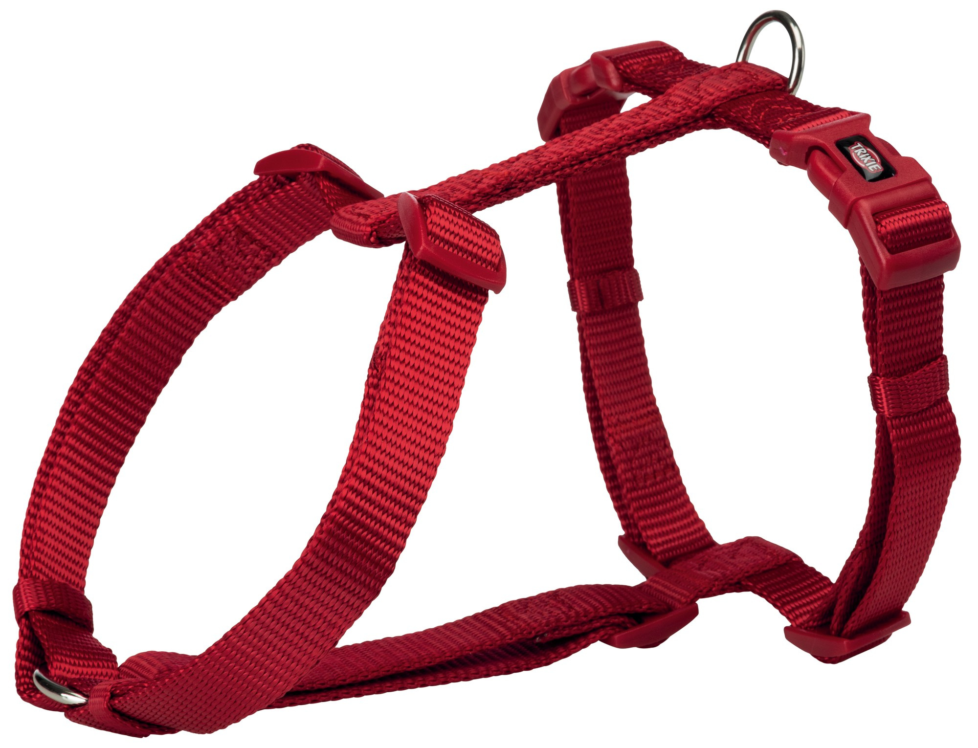Ham ajustabil Trixie Premium M-L, 52-75 cm, 20 mm, Roșu Ham ajustabil Trixie Premium M-L, 52-75 cm, 20 mm, Roșu