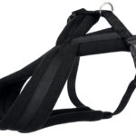 Ham Trixie Premium Touring Negru, S: 35-65 cm