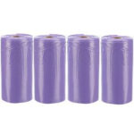 Pungi Igienice Lavandă Trixie - 4 Role x 20 Bucăți Mov