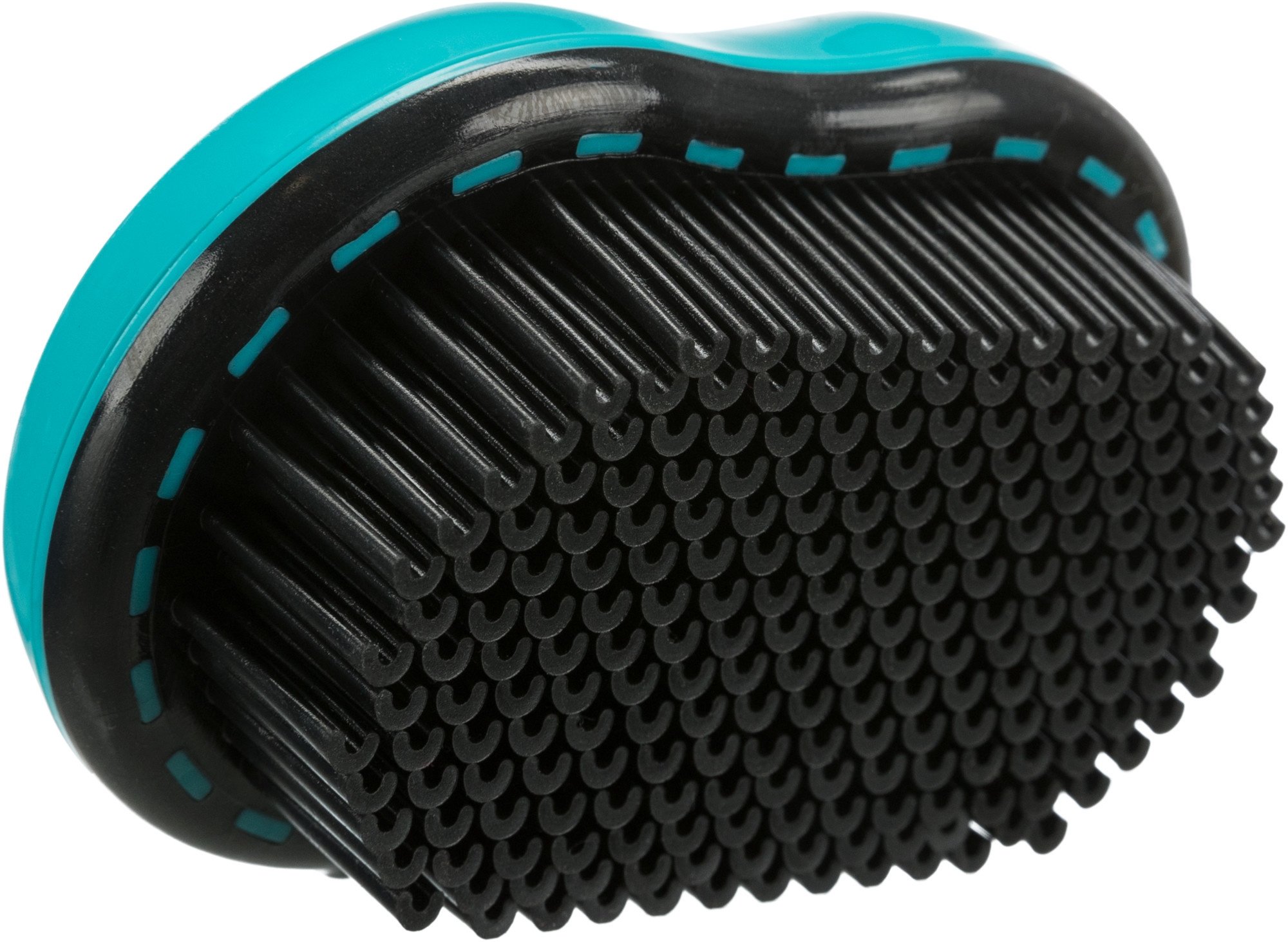 Perie Trixie Ergonomică pentru Tapiterie și Textile, Negru/Turcoaz Perie Trixie Ergonomică pentru Tapiterie și Textile, Negru/Turcoaz
