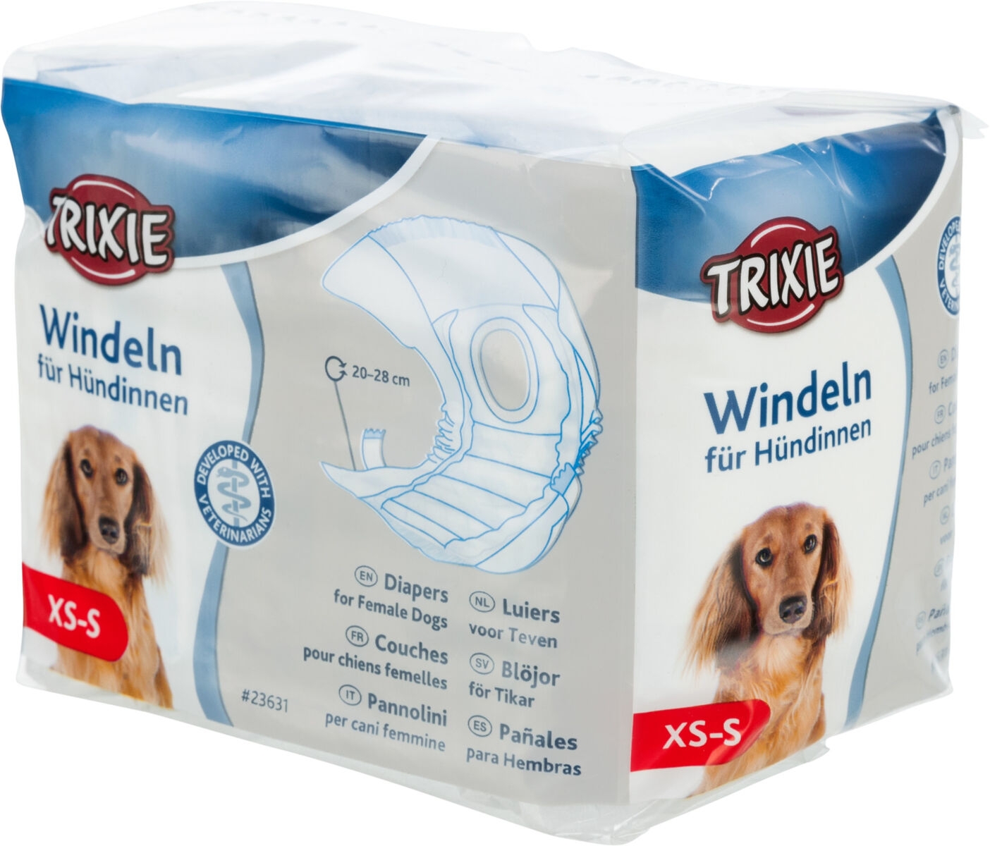 Scutece Trixie pentru Câini Femele XS-S, 12 buc - Igienă și Confort Scutece Trixie pentru Câini Femele XS-S, 12 buc - Igienă și Confort