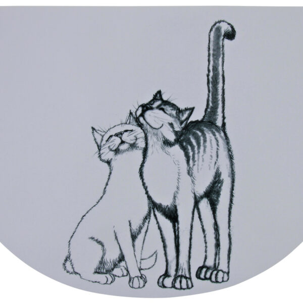 Servet Alb pentru Castron Pisici Trixie, Plastic 40x30 cm