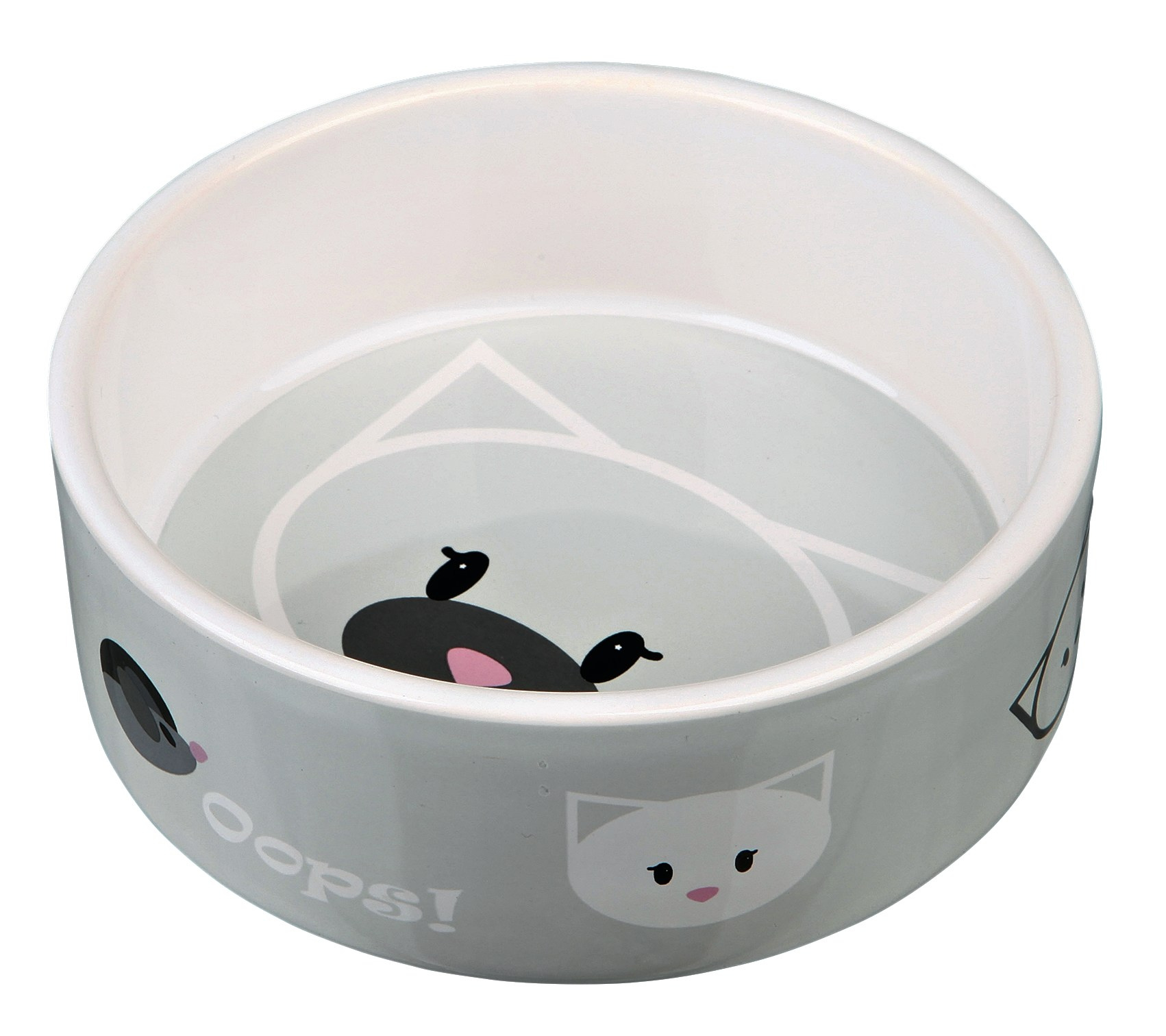 Castron Ceramic Trixie pentru Pisici, 0.3 l, Diverse Culori, 12 cm Castron Ceramic Trixie pentru Pisici, 0.3 l, Diverse Culori, 12 cm