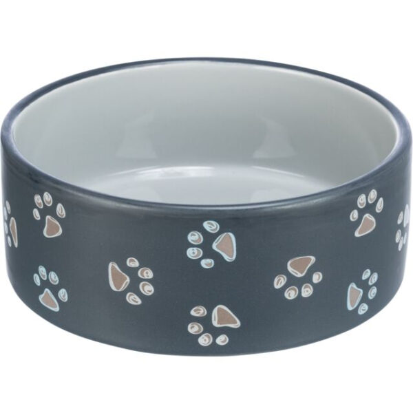 Castron Ceramic Trixie Jimmy 0.75L, 15cm, Diverse Culori pentru Câini