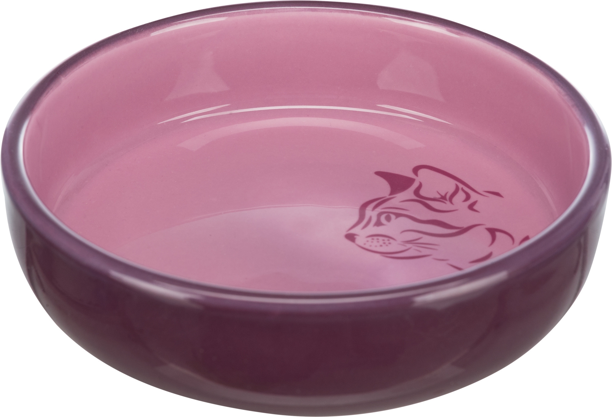 Castron Ceramic Igienic pentru Pisici, 0.3 l, Diverse Culori - Trixie Castron Ceramic Igienic pentru Pisici, 0.3 l, Diverse Culori - Trixie