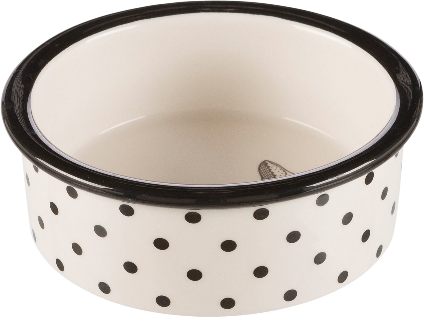 Castron Ceramic Trixie pentru Pisici, 0.3L, Alb/Negru, Ușor de Curățat Castron Ceramic Trixie pentru Pisici, 0.3L, Alb/Negru, Ușor de Curățat
