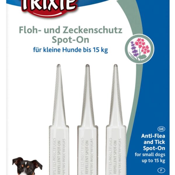 Picături Antiparazitare Naturale Trixie pentru Câini Sub 15 kg