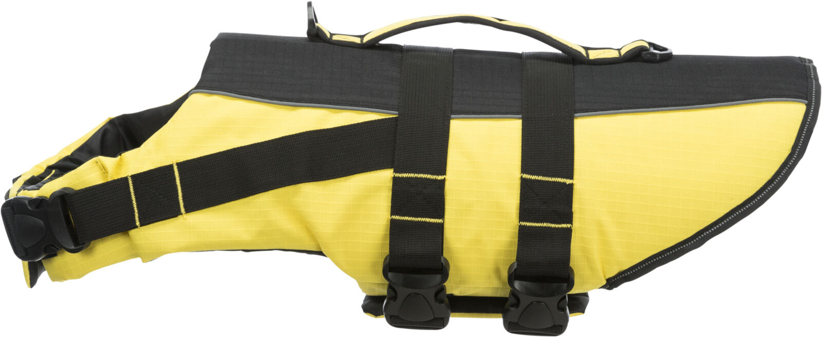 Vesta de Salvare XS pentru Câini - Galben/Negru, 28 cm, Trixie Vesta de Salvare XS pentru Câini - Galben/Negru, 28 cm, Trixie