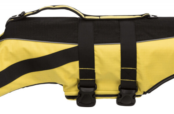Vesta de Salvare pentru Câini Galbenă Trixie, 35 cm, 20 kg, S