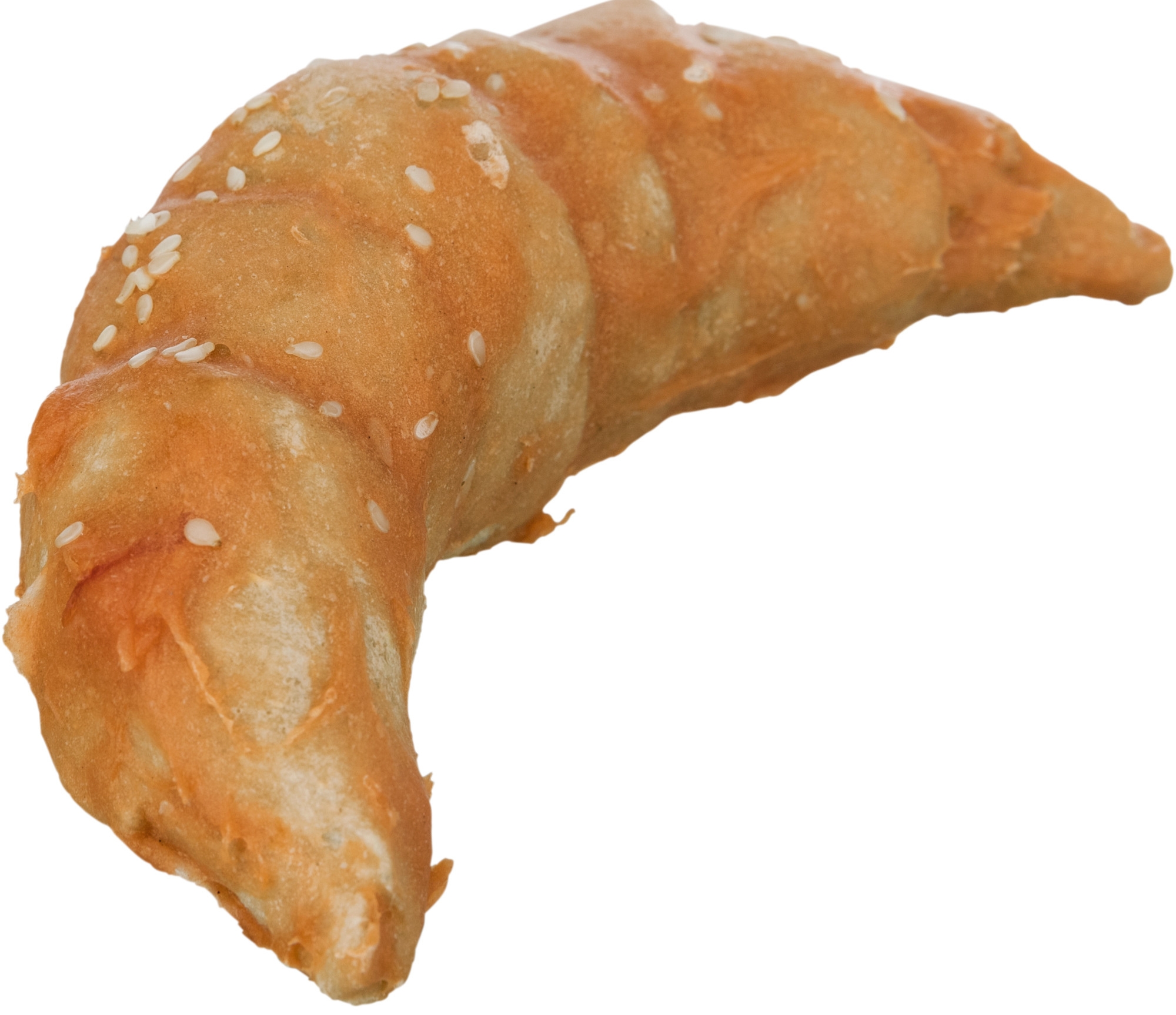 Recompensă Denta Fun Croissant cu Pui pentru Câini, 11 cm Recompensă Denta Fun Croissant cu Pui pentru Câini, 11 cm