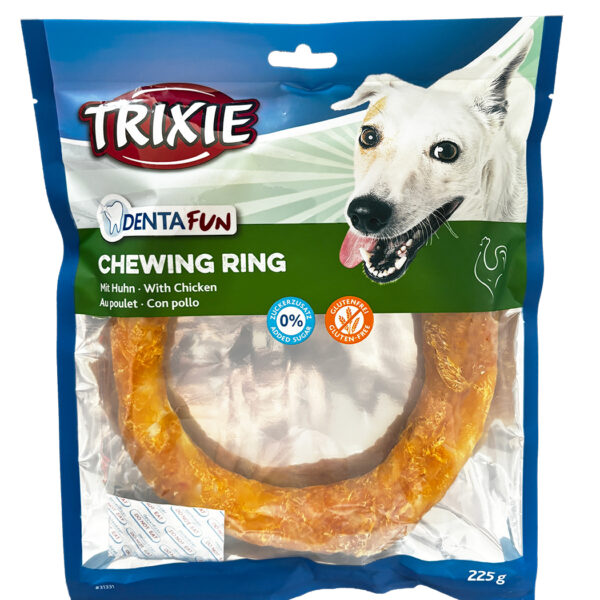 Recompensă Denta Fun pentru Câini cu Pui - Inel Presat 20 cm, Trixie