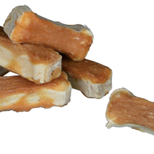 Recompense Pentru Caini, Denta Fun, Oase Presate Cu Pui, 5 cm, 8 buc/120 g, 31340