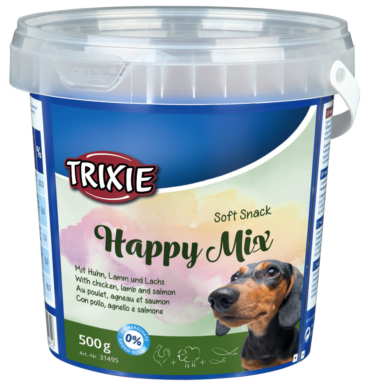 Recompense Trixie pentru Câini Mici - Mix Soft Pui, Miel, Somon 500g Recompense Trixie pentru Câini Mici - Mix Soft Pui, Miel, Somon 500g