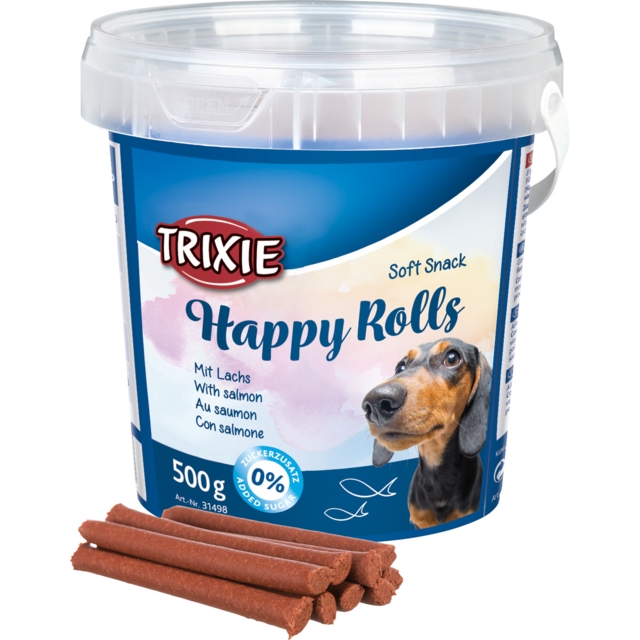 Recompense Trixie pentru Câini Soft Happy cu Somon, 500 g Recompense Trixie pentru Câini Soft Happy cu Somon, 500 g