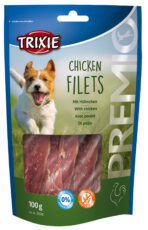 Recompense Delicioase pentru Câini Trixie - Fileuri de Pui 100g