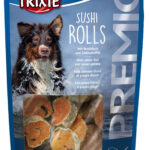 Recompense Trixie pentru câini - Rulouri Sushi cu 90% pește, 100g