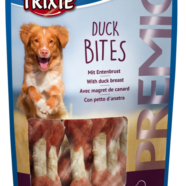 Recompense Trixie pentru câini, oase cu piept de rață, 80 g