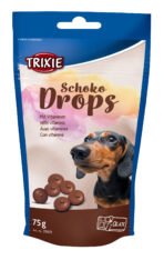 Recompense Trixie pentru câini - Drops cu ciocolată, 75 g