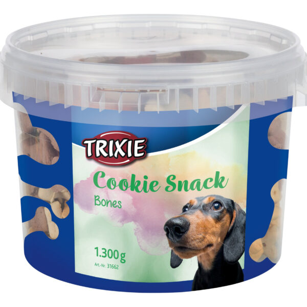 Biscuiți vegani pentru câini Trixie, Oase, 1.3 kg