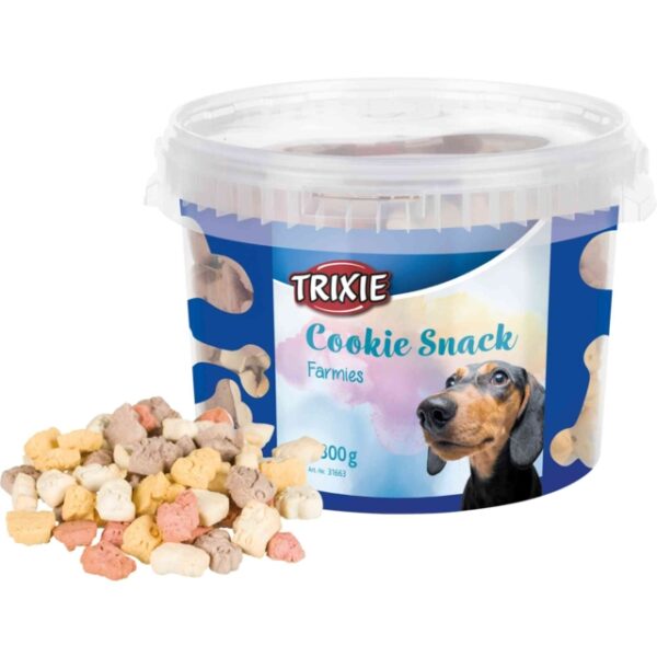 Biscuiți Vegani pentru Câini Farmies Trixie, 1.3 kg