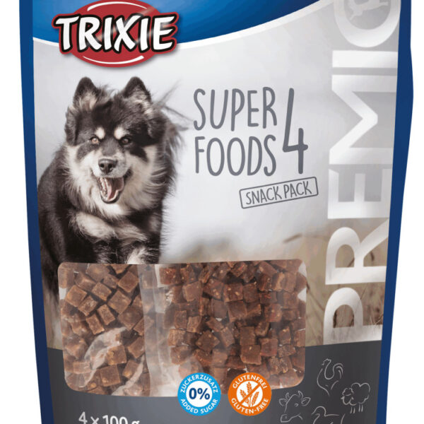Recompense Câini Trixie Premio 4 Superfoods, 400 g