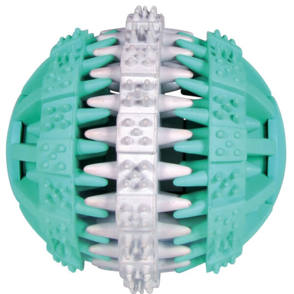 Minge Denta Fun Trixie pentru Câini, Cauciuc cu Aromă de Mentă, 7 cm