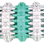 Jucărie pentru câini Trixie Denta Fun, os cu aromă de mentă, 15 cm