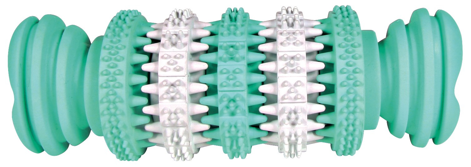 Jucărie pentru câini Trixie Denta Fun, os cu aromă de mentă, 15 cm Jucărie pentru câini Trixie Denta Fun, os cu aromă de mentă, 15 cm