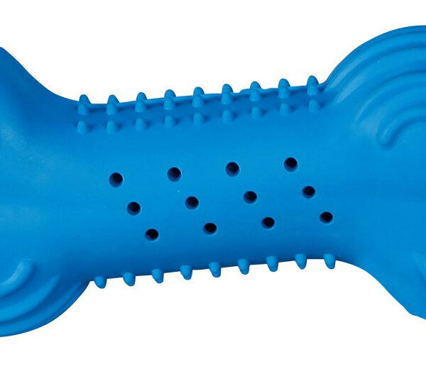 Jucărie Răcoritoare Trixie pentru Câini, Os din Cauciuc, 11 cm