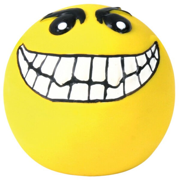 Minge Smiley din Latex pentru Câini cu Sunet - 6 cm, Trixie