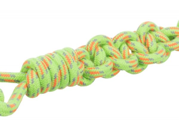 Jucărie Trixie pentru câini, Sfoară cu minge nod 8 cm, 38 cm