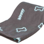 Patura fleece Trixie Barney 150x100 cm, protejează mobilierul taupe