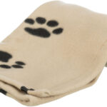 Patură Beany Bej 100x70 cm din fleece pentru confortul animalului tău