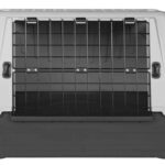 Cusca de Transport Trixie Journey S-M, 77x51x43 cm, Negru/Gri