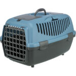 Cusca de Transport Trixie Capri 2 XS-S, 37x34x55 cm, Gri/Albastru