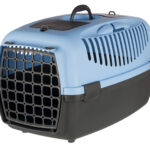 Cusca de Transport Trixie Capri 3, S, 40x38x61 cm, Gri/Albastru