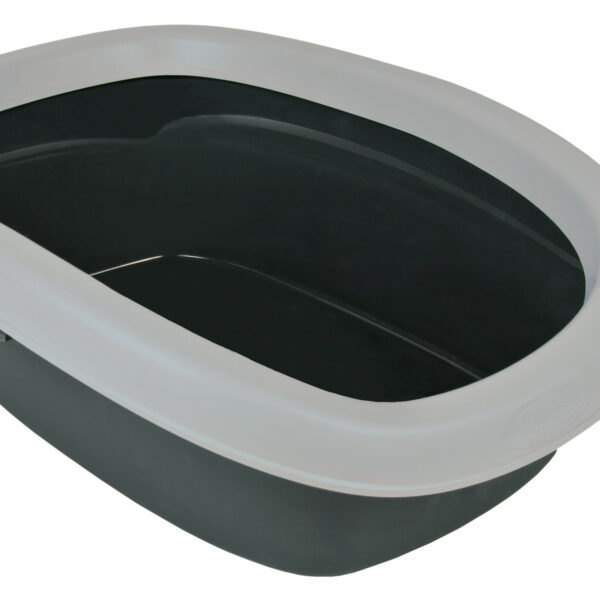 Litieră Trixie Carlo 1 cu Rama, 31x14x43 cm, Gri - Protejează casa