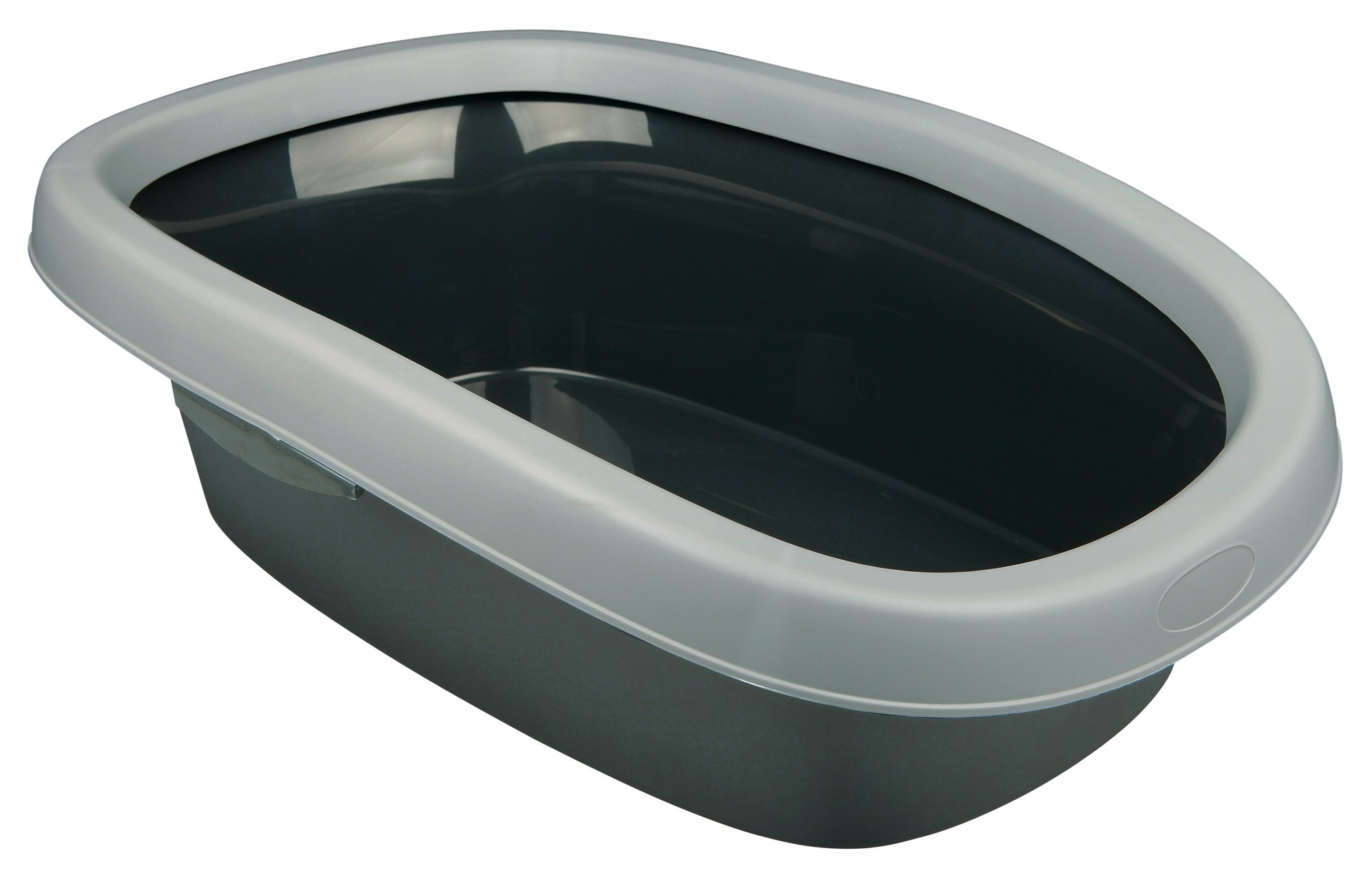 Litieră Trixie Carlo 2 cu ramă, 39x17x58 cm, gri - protejează casa Litieră Trixie Carlo 2 cu ramă, 39x17x58 cm, gri - protejează casa