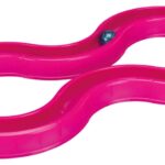 Circuit pentru Pisici Trixie cu Minge Intermitentă, 65x31 cm, Roz