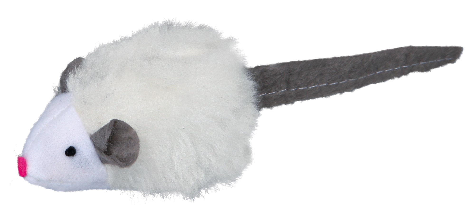 Jucărie pisici Trixie - Șoarece din pluș cu sunet, 6 cm Jucărie pisici Trixie - Șoarece din pluș cu sunet, 6 cm