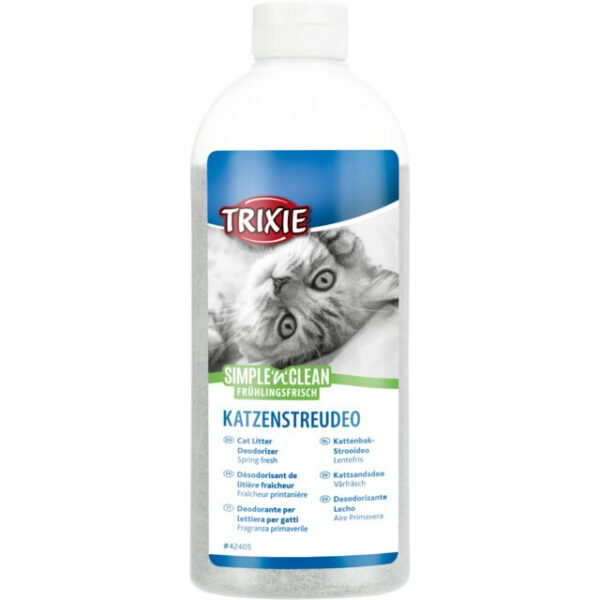 Odorizant Trixie pentru Litieră Simple'n'Clean, 750 g - Spring Fresh