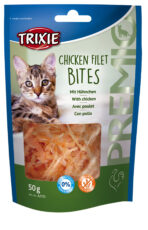 Recompense pentru Pisici Trixie, Bites cu Pui 50g