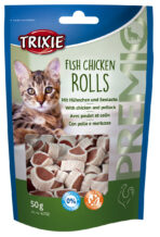 Recompense Trixie pentru Pisici cu Pui și Pește, 50g - Fără Gluten
