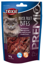 Recompense pentru pisici Trixie, Filet Bites cu piept de rață, 50 g
