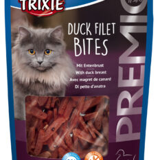 Recompense pentru pisici Trixie, Filet Bites cu piept de rață, 50 g