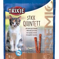 Recompense Trixie pentru Pisici - Miel și Curcan, 5 x 5 g